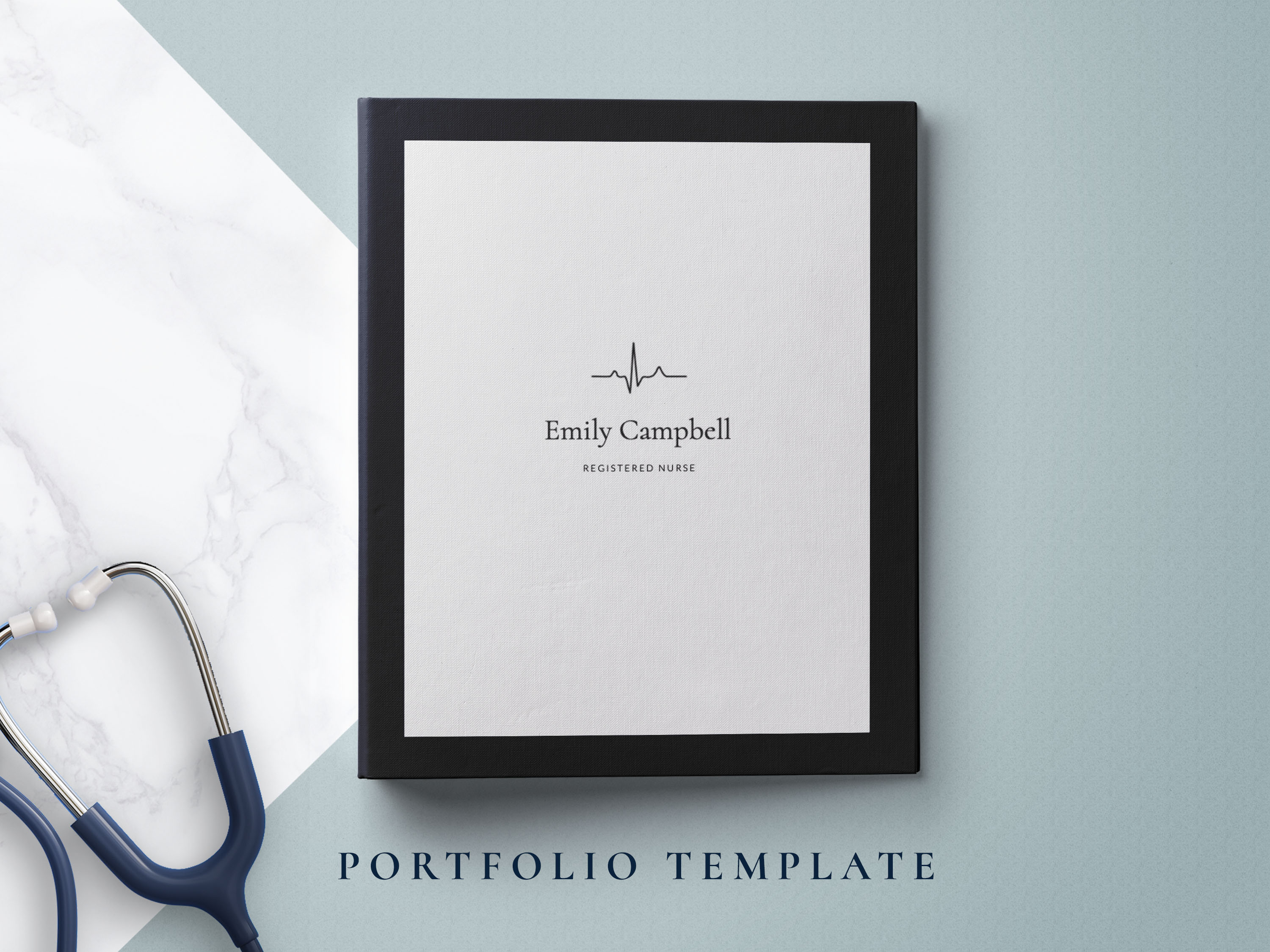 Nursing Portfolio Template for Google Docs and Word