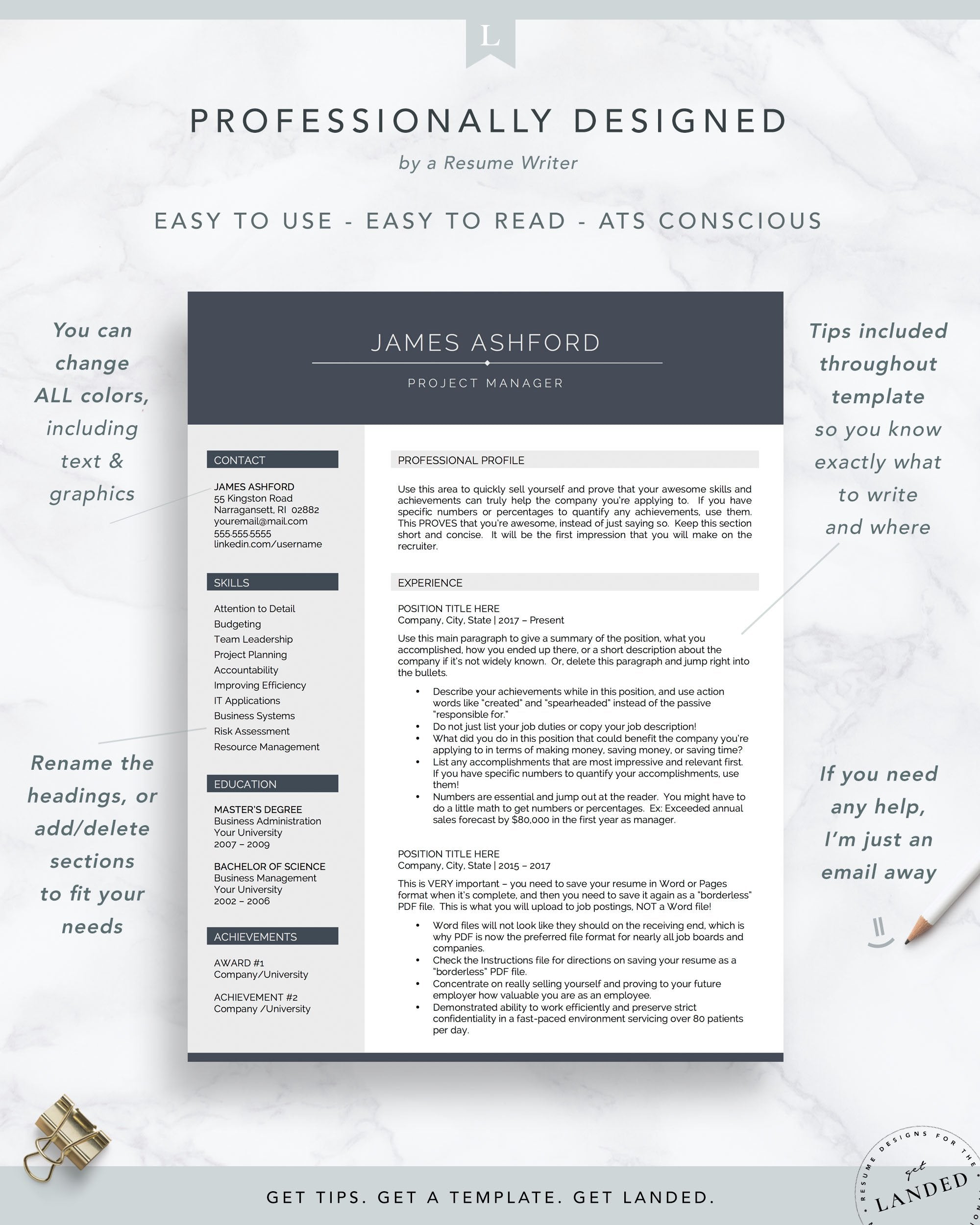 Accounting Resume Template