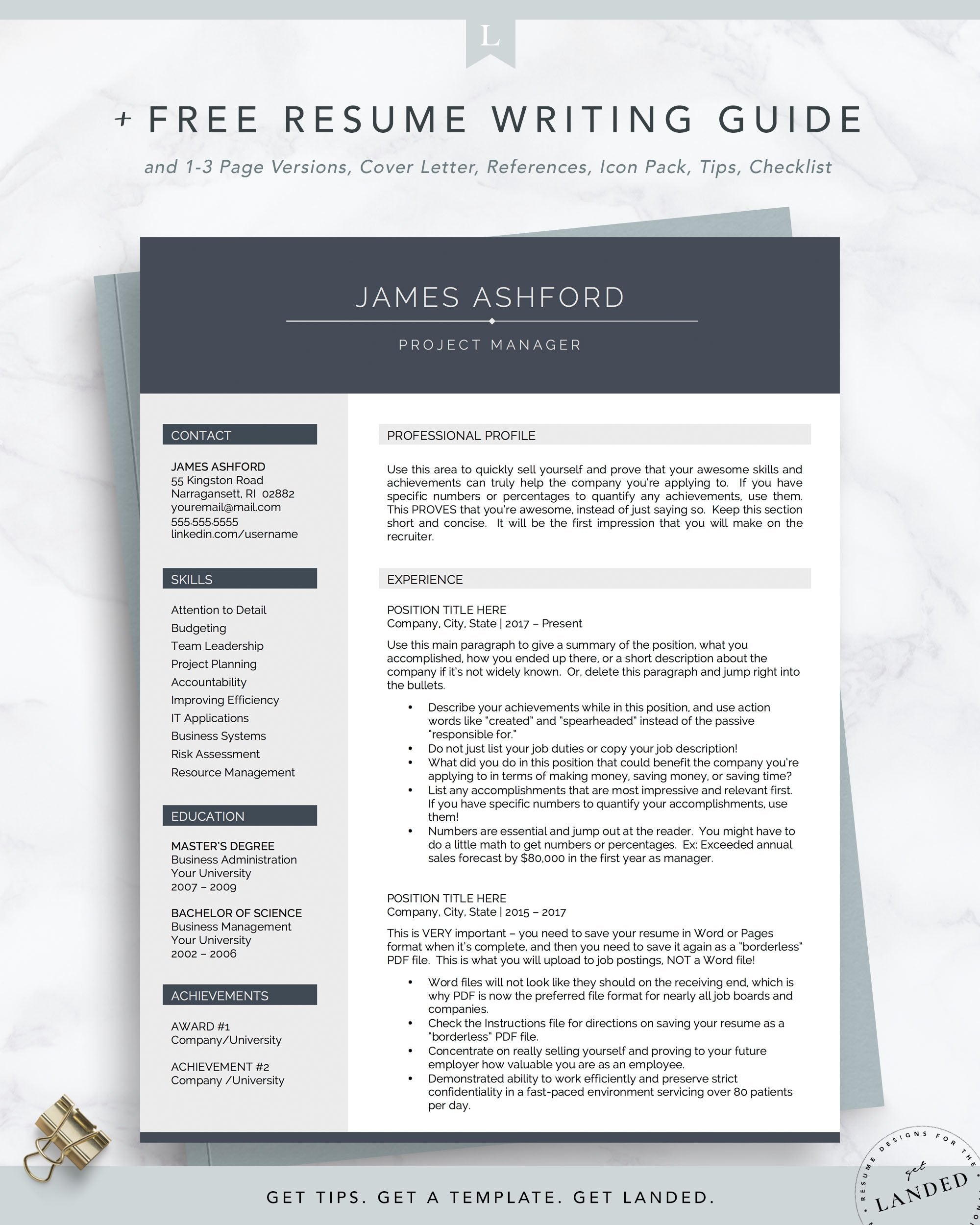 Executive Resume Template